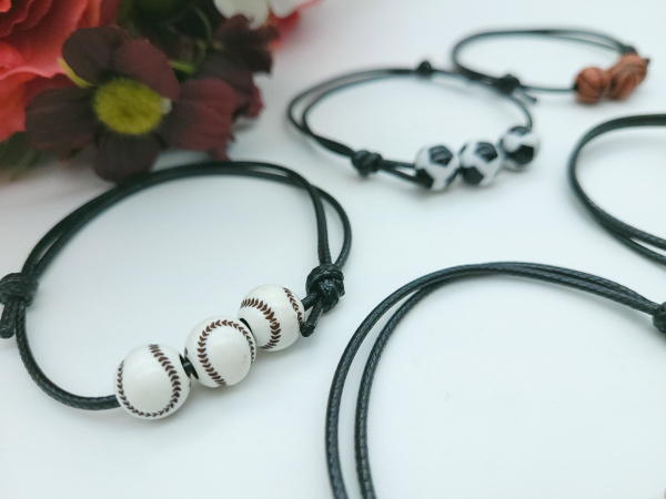 Sportball Armbänder Football, Basketball, Tennis, Fussball, Volleyball, Baseball